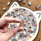 🎁 Vendita natalizia 50% DI SCONTO🎅Puzzle in legno a forma di gatto in colori Morandi, 135 pezzi