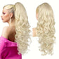 💜 OFFERTA DELL'ULTIMO GIORNO - 50% DI SCONTO 💜 Extension per capelli ricci mossi crespi con coda di cavallo