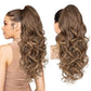 💜 OFFERTA DELL'ULTIMO GIORNO - 50% DI SCONTO 💜 Extension per capelli ricci mossi crespi con coda di cavallo