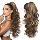 💜 OFFERTA DELL'ULTIMO GIORNO - 50% DI SCONTO 💜 Extension per capelli ricci mossi crespi con coda di cavallo