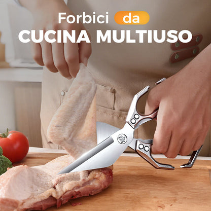 Forbici da Cucina Multifunzione Ultra Resistenti