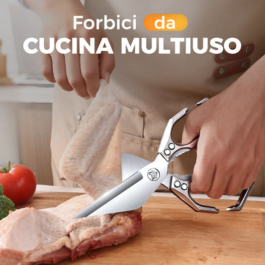 Forbici da Cucina Multifunzione Ultra Resistenti