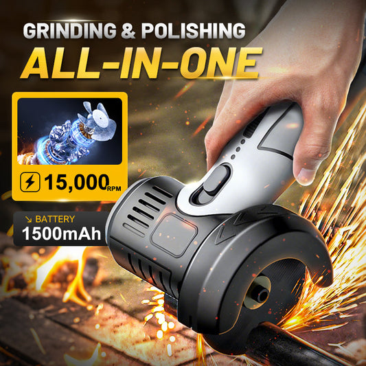 ⚙️ SCONTO 50%! ✨ Mini smerigliatrice angolare 12V – Compatta e potente per progetti fai-da-te, include disco da taglio e protezione di sicurezza 🛠️📦