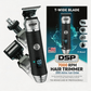 ⏳ TEMPO LIMITATO: 50% DI SCONTO! 🏆 Set da toelettatura professionale 3-in-1 di lusso per uomo – Trimmer a lama T, rasoio a lamina e trimmer per naso – con display LED e ricarica USB