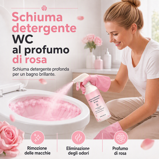 ⏳🔥 SCONTO A TEMPO LIMITATO DEL 50%! 🧼 Spray detergente multiuso per bagno – elimina calcare, residui di sapone e sporco