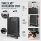 ✈️ACQUISTA 2, RICEVI 1 GRATIS + 50% DI SCONTO!🧳Fodera per valigia impermeabile e antigraffio