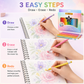 ✏️ 50% DI SCONTO ORA! Matita colorata triangolare cancellabile da 50 colori con punta in gomma, set di matite artistiche pastello, matite da disegno non tossiche per bambini, schizzi, journaling e materiale artistico scolastico