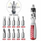Cacciavite a cricchetto multi-angolo 10 in 1