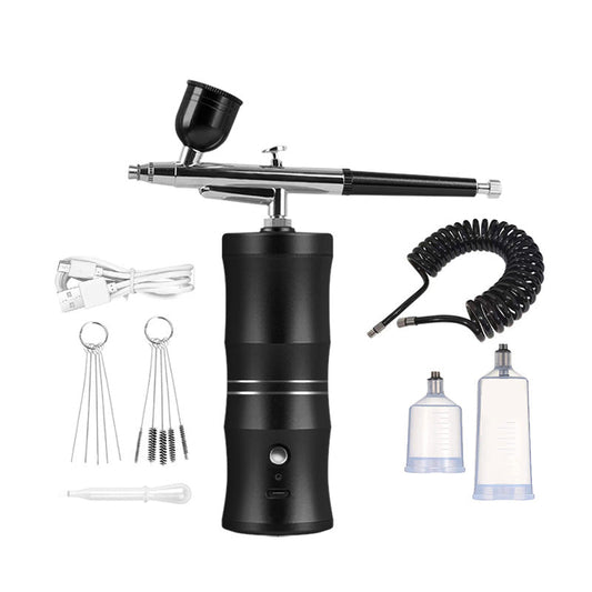 🎨 Kit aerografo elettrico con compressore: il tuo studio portatile per una creatività senza sforzo! ✨