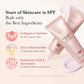 🌸 Crema solare al collagene 🌸 | Protezione solare viso ad ampio spettro SPF 50 | Formula leggera, non grassa, idratante | Nessuna patina bianca o residui | Peptidi e cica per lenire e ottenere una luminosità naturale