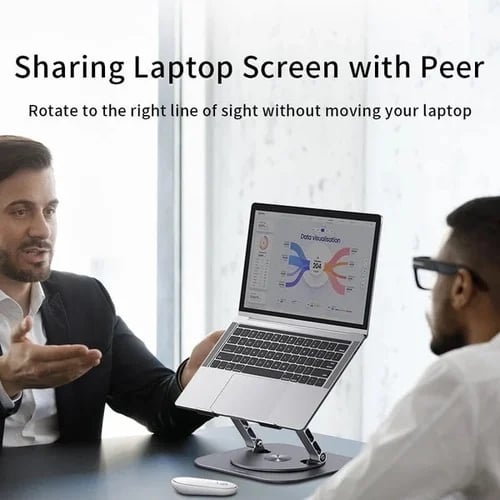 ✨ Offerta a tempo limitato ✨ – Supporto per laptop in lega di alluminio con attacco girevole