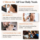 💥Specchio 360° Pieghevole per Autotaglio Capelli & Trucco - Vista Posteriore della Testa Disponibile
