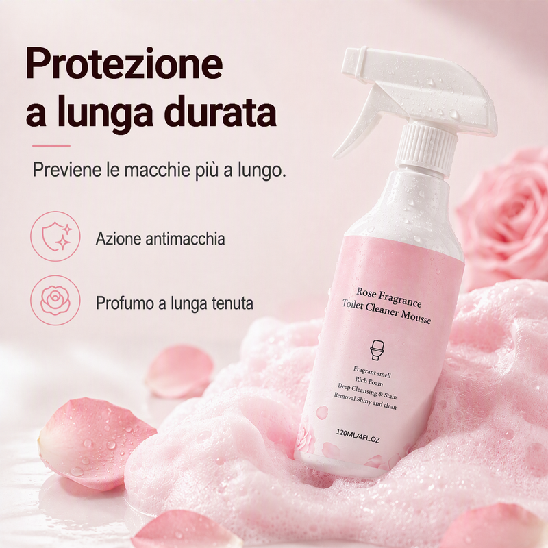 ⏳🔥 SCONTO A TEMPO LIMITATO DEL 50%! 🧼 Spray detergente multiuso per bagno – elimina calcare, residui di sapone e sporco