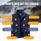 ⏰ Offerta a Tempo Limitato 49% DI SCONTO🔥🧥 Giubbotto Gilet Senza Maniche Oversize Uomo Con Tasche