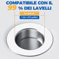 Filtro scarico pop-up universale per lavello