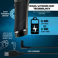 ⏳ TEMPO LIMITATO: 50% DI SCONTO! 🏆 Set da toelettatura professionale 3-in-1 di lusso per uomo – Trimmer a lama T, rasoio a lamina e trimmer per naso – con display LED e ricarica USB