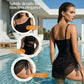 💎 50% DI SCONTO! 💎 Costume intero da donna sexy – Vestibilità snellente con arricciature, controllo pancia in vita alta e dettaglio in mesh trasparente 🩱✨