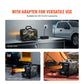 Riscaldatore diesel da 8 kW, riscaldatore d'aria diesel tutto in uno da 12 V/24 V, controllo tramite APP Bluetooth, telecomando e schermo di visualizzazione, allarme CO, riscaldatore diesel portatile orizzontale a riscaldamento rapido per veicoli, ga