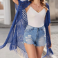 💕Nuovo arrivo -50%😍Cardigan lungo in maglia oversize da donna – kimono leggero in cotone con frange per primavera ed estate 🌸