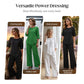 ⏳Offerta a tempo limitato⏰ Top donna con orlo asimmetrico e pantaloni a zampa larga - set due pezzi