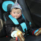 👶🚗 Seggiolino Auto Portatile per Bambini 0-12 Anni – Cintura Sicurezza 5 Punti, Imbottitura Traspirante, Pieghevole – 10 Colori, 2 Taglie 🧸✈️