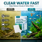 🐠 ACQUISTA 1, RICEVI 1 GRATIS! ✨ FOGLI PER CHIARIFICARE L’ACQUARIO - acqua cristallina entro 24 ore, elimina odori e impurità, sicuro per tutti i pesci e le piante 🌿🔮