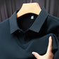 Camicia da Uomo con Risvolto Finto Due Pezzi a Maglia