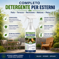 🌿 SCONTO DEL 50% A TEMPO LIMITATO! Detergente spray per superfici esterne, smacchiatore ad azione rapida per terrazze, mobili in legno e superfici esterne