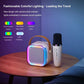 ✨️✨️Mini macchina per karaoke con microfoni wireless🎤🎶