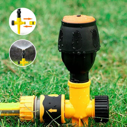 🎁 In offerta 50% DI SCONTO 🔥Irrigatore rotante in acciaio inox con treppiede telescopico