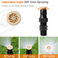 🎁 In offerta 50% DI SCONTO 🔥Irrigatore rotante in acciaio inox con treppiede telescopico