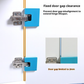 🚪 50% DI SCONTO! ✨ EASY HINGE MATE - Adattatore per Montaggio Porte Universale, Installazione Rapida e Precise, Include Tutti gli Adattatori Necessari 🔩🏠