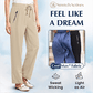 ⏳ULTIMO GIORNO DI VENDITA 50% DI SCONTO!! 🔥Pantaloni casual da donna ultra morbidi elasticizzati con drappeggio perfetto 👖🎁