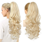 💜 OFFERTA DELL'ULTIMO GIORNO - 50% DI SCONTO 💜 Extension per capelli ricci mossi crespi con coda di cavallo