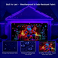 🎇🚪UV Activated Christmas Garage Door Cover Banner, Glows in Dark🔥🎉