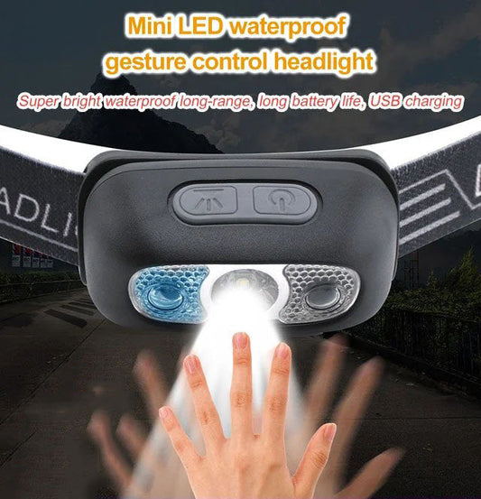 Mini LED impermeabile frontale a controllo gestuale