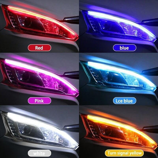 🔥 -50% Oggi: Striscia LED Bicolore Impermeabile – Illuminazione versatile, lunga durata e installazione semplice. Perfetta per auto, casa e camper.