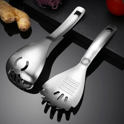 🍳✨ Cucchiaio multiuso in acciaio inox – Resistente, versatile e perfetto per ogni preparazione! 💪🔩