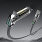 Cavo di ricarica 4 in 1 , ricarica super veloce da 240 W con luce RGB, nuovo