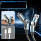 Cavo di ricarica 4 in 1 , ricarica super veloce da 240 W con luce RGB, nuovo