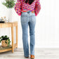🎁 In offerta 50% DI SCONTO 👖 Jeans a vita media con chiusura a bottone e gamba a zampa