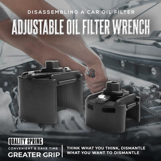 🛠️ SCONTO 50% ORA! 🔧 Chiave regolabile per filtro olio – maggiore presa, risparmio di tempo e design a molla durevole 🚗