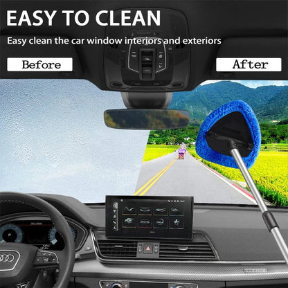 Kit per la Pulizia del Parabrezza dell’auto – Allungabile e Girevole a 180°