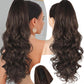 💜 OFFERTA DELL'ULTIMO GIORNO - 50% DI SCONTO 💜 Extension per capelli ricci mossi crespi con coda di cavallo