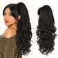 💜 OFFERTA DELL'ULTIMO GIORNO - 50% DI SCONTO 💜 Extension per capelli ricci mossi crespi con coda di cavallo