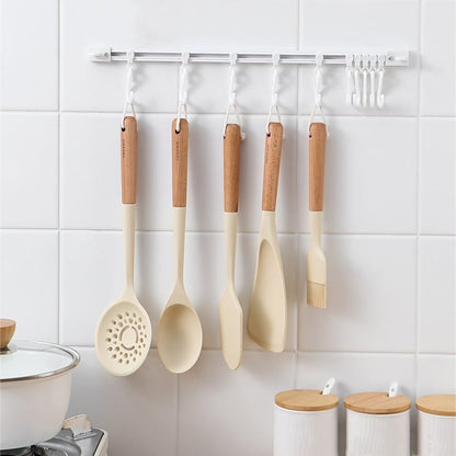 🧺 Acquista 1 e ricevi 1 gratis 🔥! Appendino a parete a forma di S senza fori – ganci regolabili, montaggio senza tracce e conservazione versatile – perfetto per cucina, bagno e ingresso 🏠✨