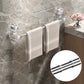 🛁✨ Portasciugamani estensibile con ventosa, senza foratura – leggero e di lusso