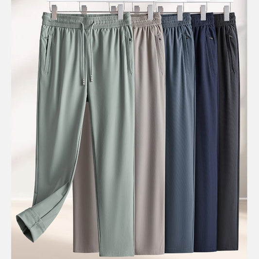 💎 SCONTO 50%! 💎 Ice Feel Pantaloni sportivi a rapida asciugatura – Tessuto rinfrescante, vestibilità ampia e traspirante (M–4XL) 🌿👖