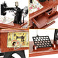 🪗 Offerta a tempo limitato SCONTO 50% - Music Box Mini Macchina da Cucire in Legno