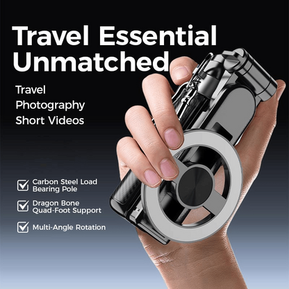 🏆 Vendita calda 50% OFF✨4-in-1 Bastone selfie magnetico multifunzionale con rotazione a 360°
